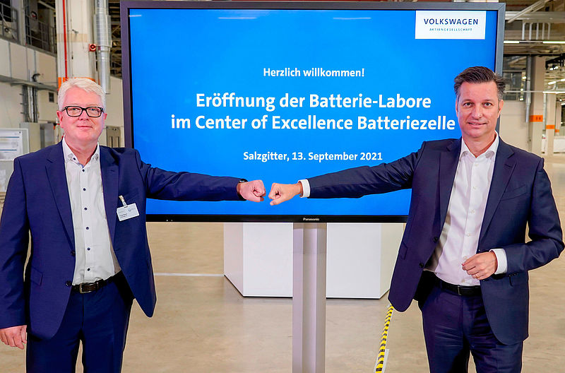 Neue Batterielabore: Volkswagen macht den nächsten Schritt zur Entwicklung und Produktion eigener Batteriezellen